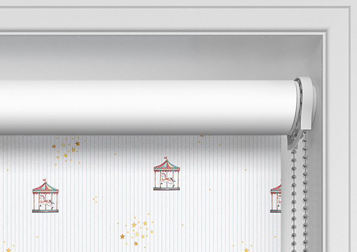 Merrily, Merry Small Fairground - Twist&Fit Roller Blind - Image 10